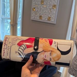 vintage Diva Magazine clutch